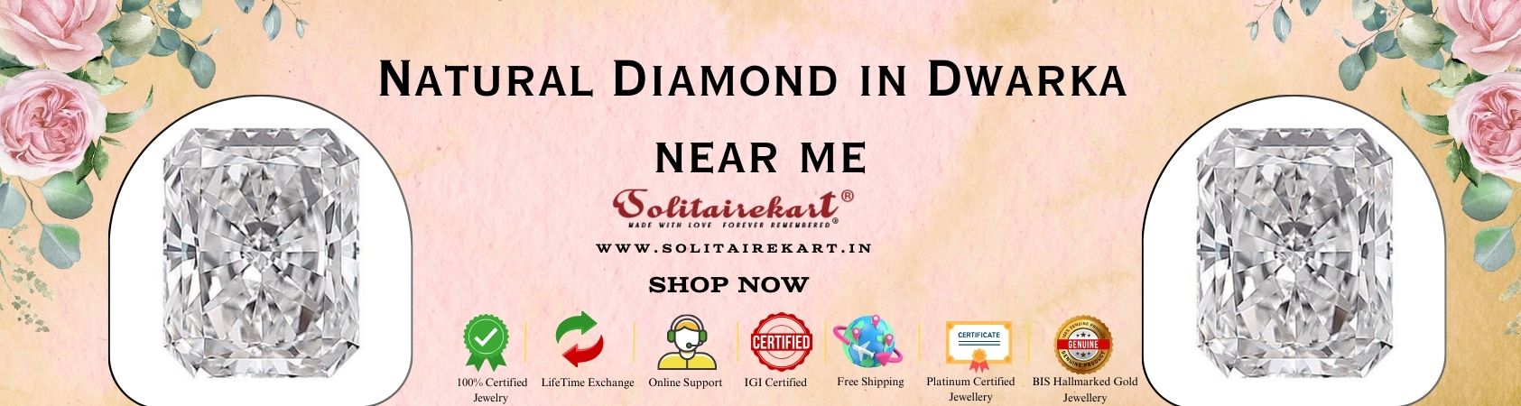 Discover the Finest Natural Diamond in Dwarka near me